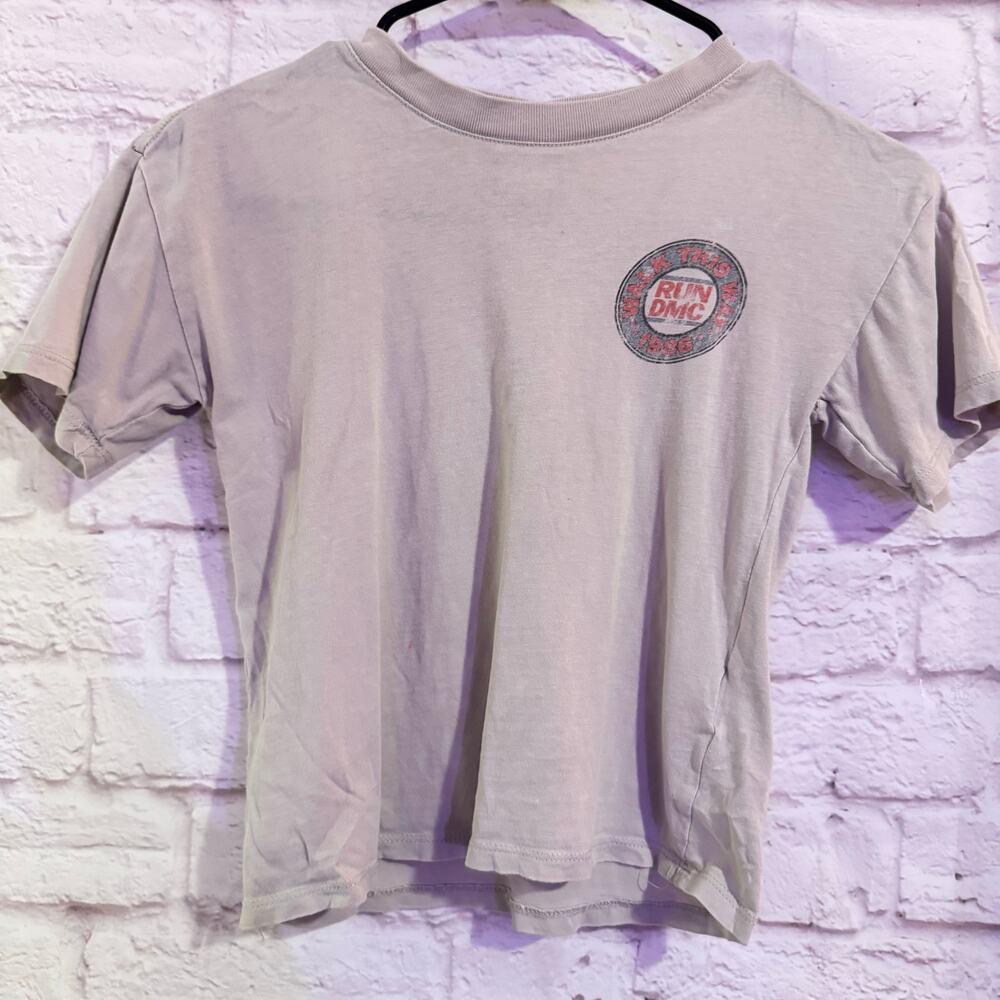 RUN DMC 1986 Vintage Youth TShirt SZ 4 **small holes/stain**